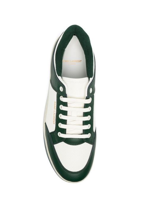 Sneakers basse sl/61 in pelle traforata SAINT LAURENT | 713600AAAWR6379